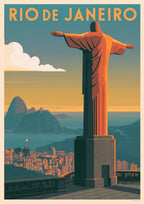 Póster Río de Janeiro — Ilustración Vintage (Ref.0014)