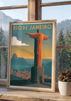 Póster Río de Janeiro — Ilustración Vintage (Ref.0014)