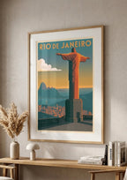 Póster Río de Janeiro — Ilustración Vintage (Ref.0014)