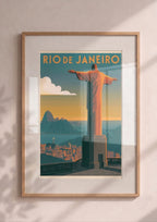 Póster Río de Janeiro — Ilustración Vintage (Ref.0014)