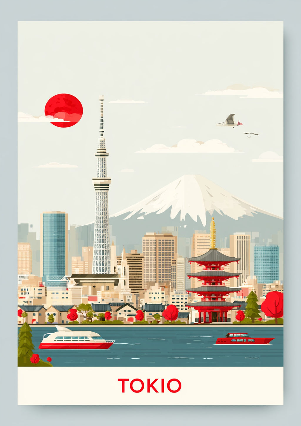 Póster Tokio  (Ref:0017)