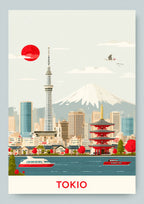 Póster Tokio  (Ref:0017)
