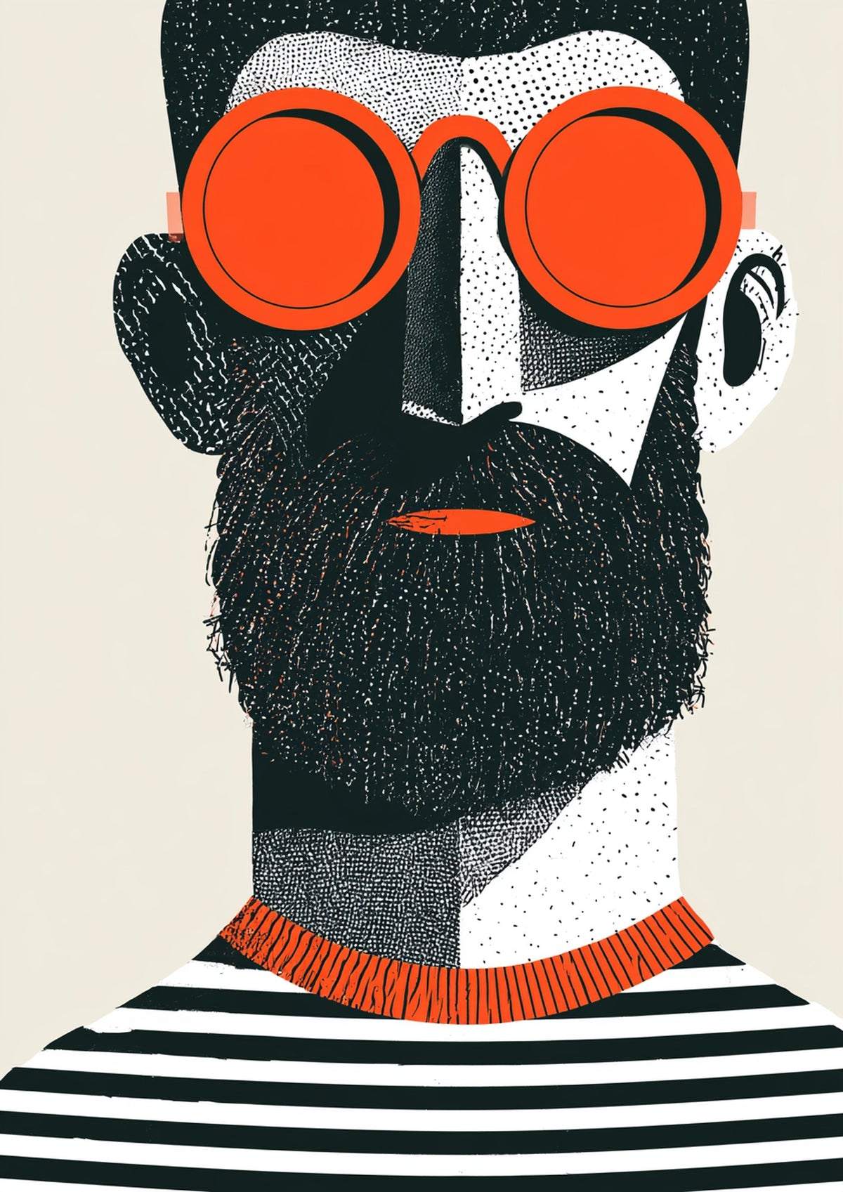 Póster Hipster (Ref:0020)
