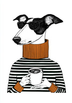 Póster Galgo Hipster (Ref:0028)