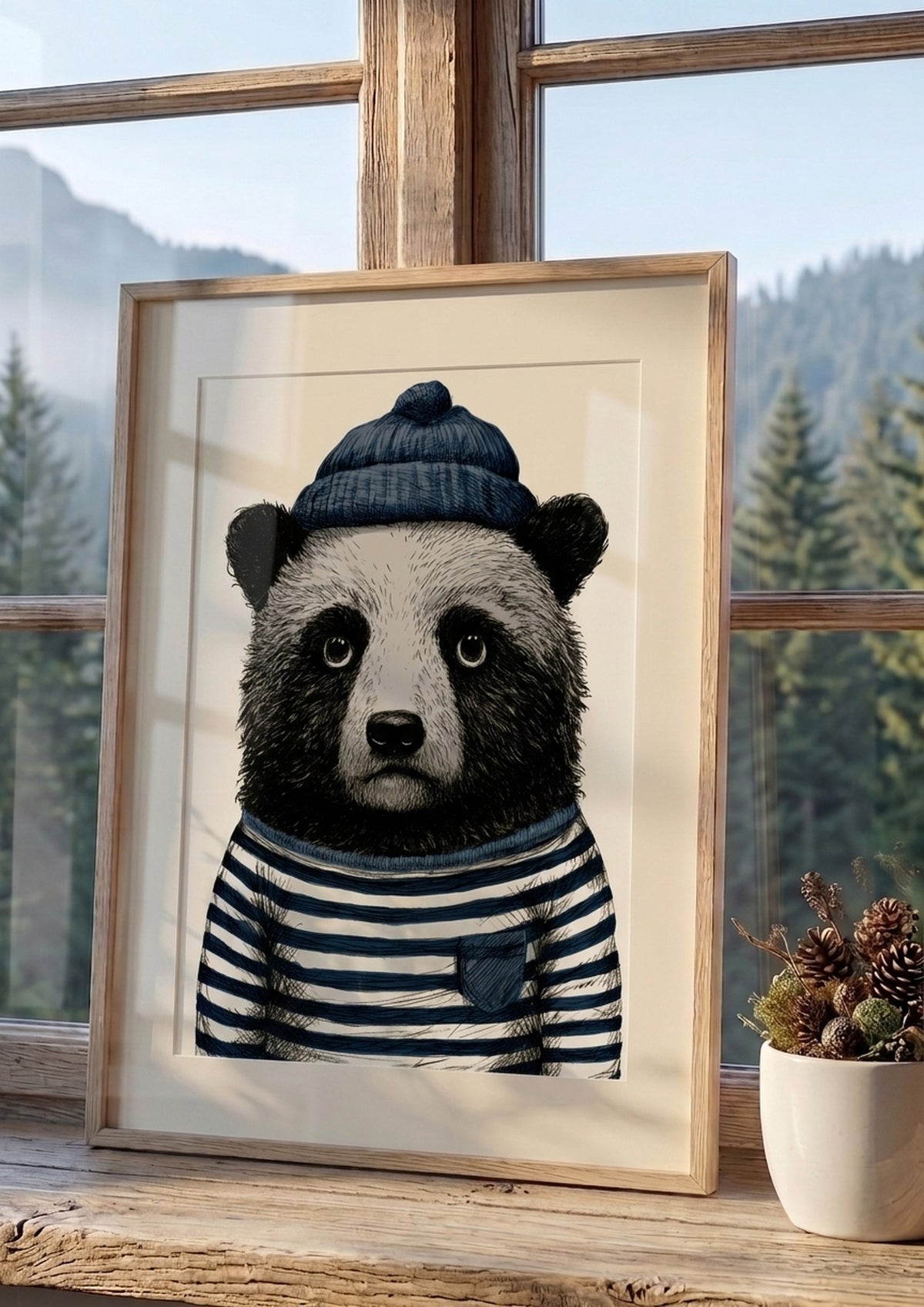 Póster Oso triste (Ref:0042)