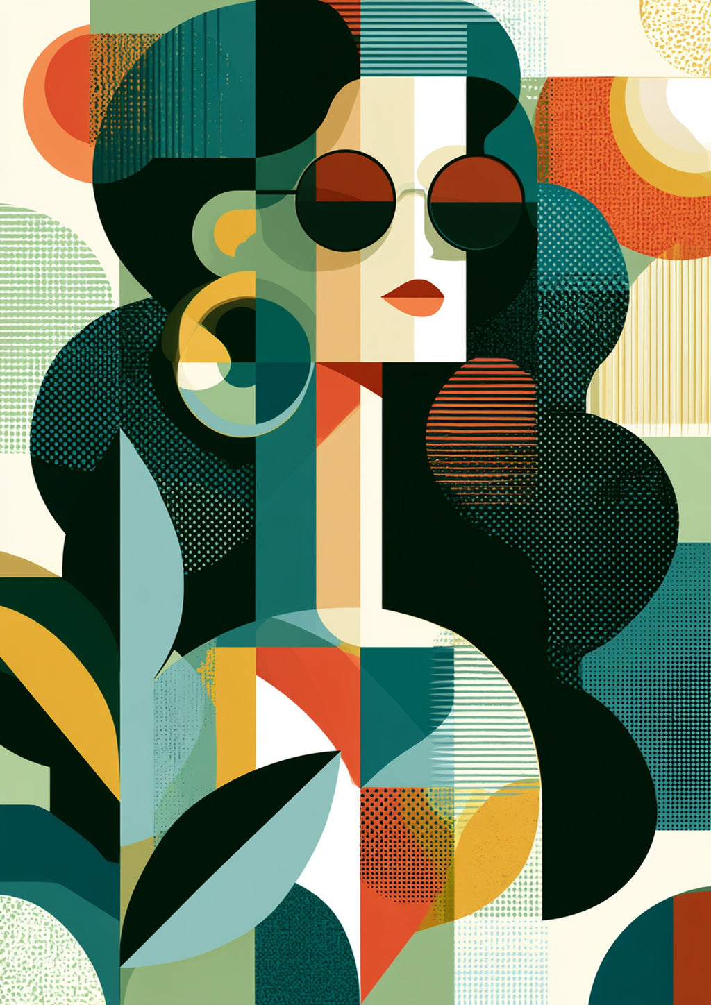 Póster Retrato Constructivista (Ref:0044)