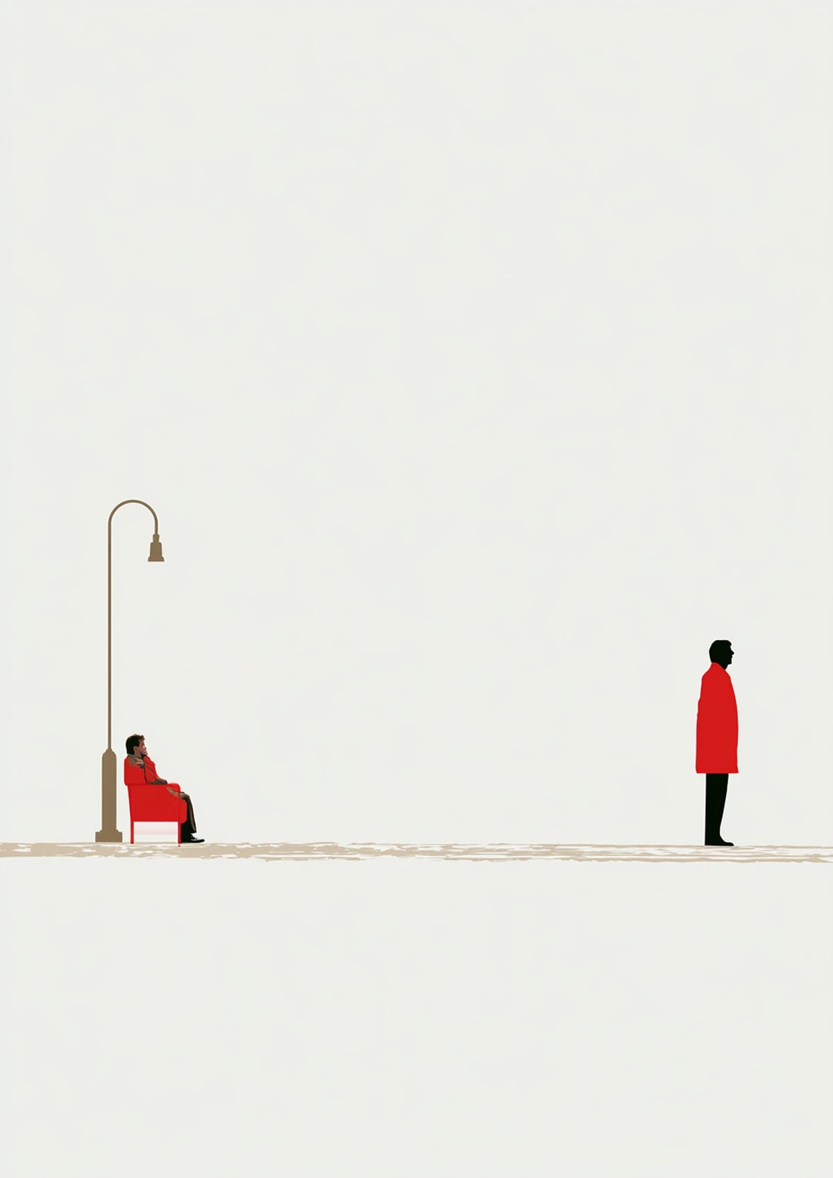 Póster Figuras — Ilustración Minimalista (Ref:0047)