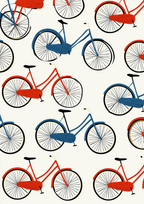 Póster Patrón Bicicletas (Ref.0070)