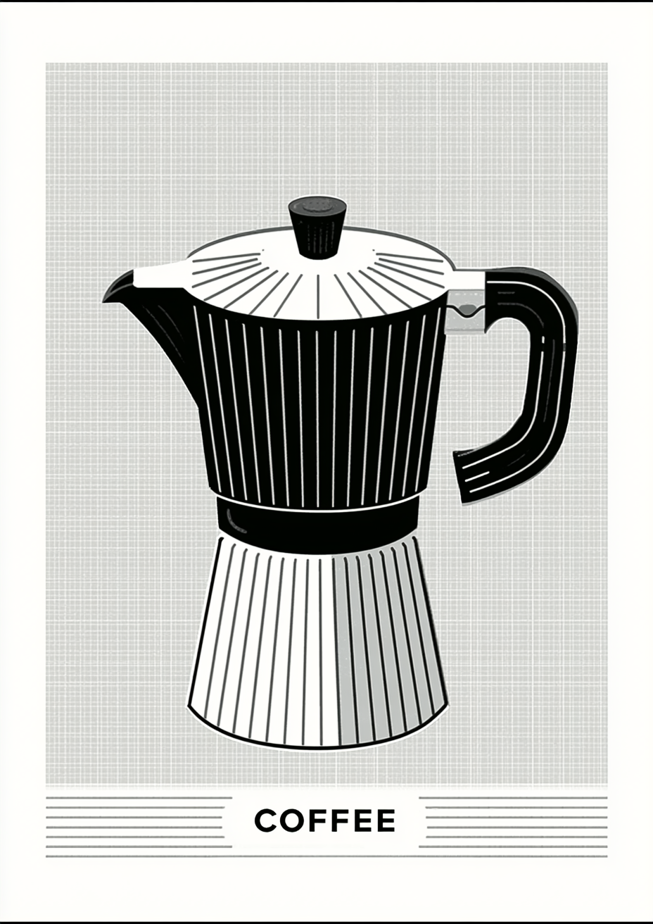 Póster Cafetera (Ref.0075)