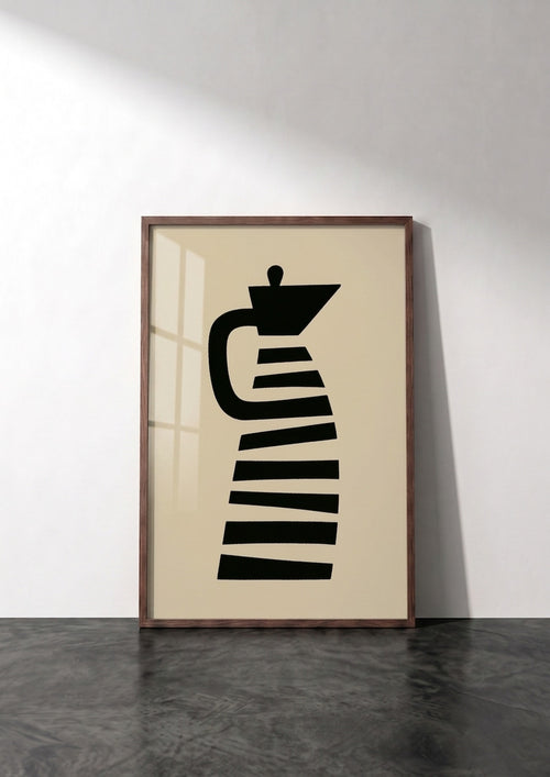 Póster Cafetera Gráfica (Ref.0078)