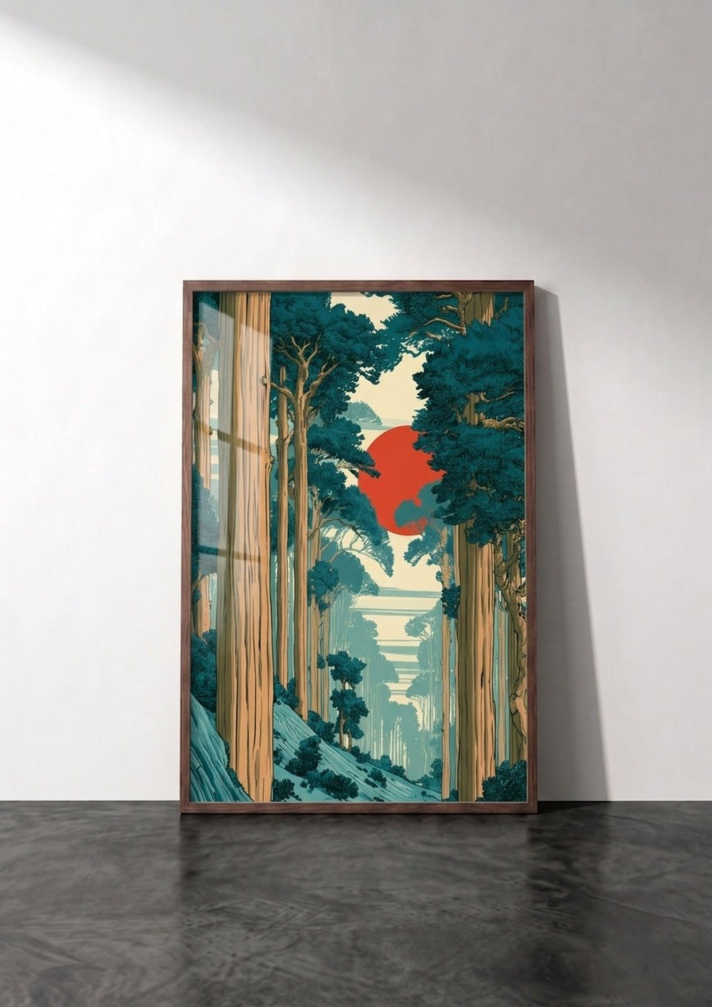 Póster Bosque Japonés (Ref.0110)