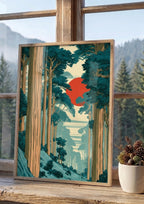 Póster Bosque Japonés (Ref.0110)