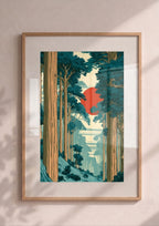 Póster Bosque Japonés (Ref.0110)